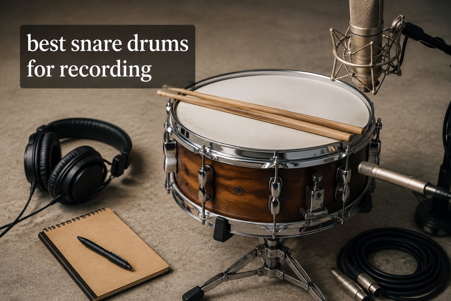 best snare drums for recording