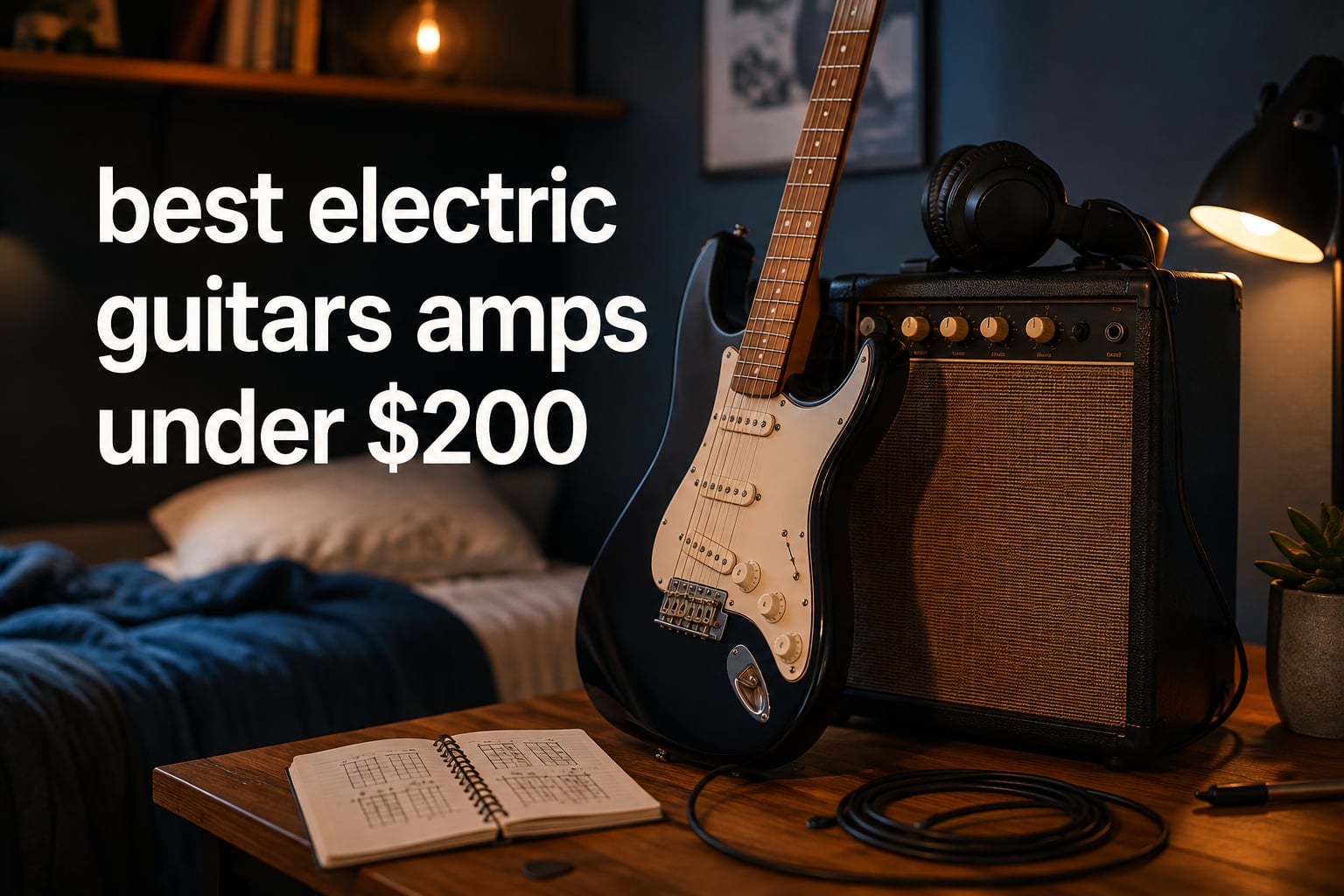 best electric guitars amps under $200