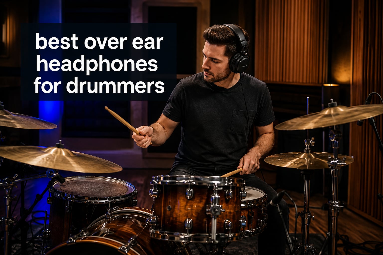 best over ear headphones for drummers