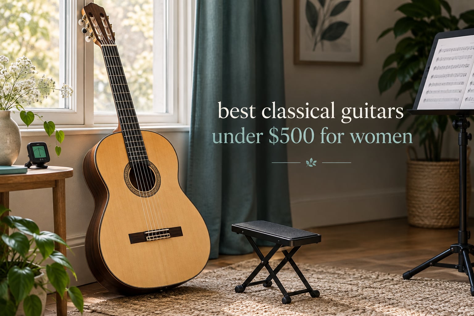 best classical guitars under $500 for women