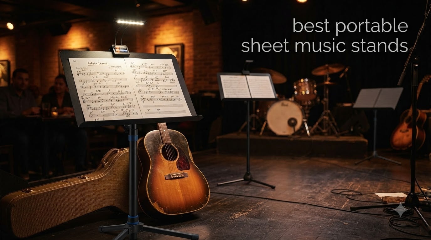 best portable sheet music stands