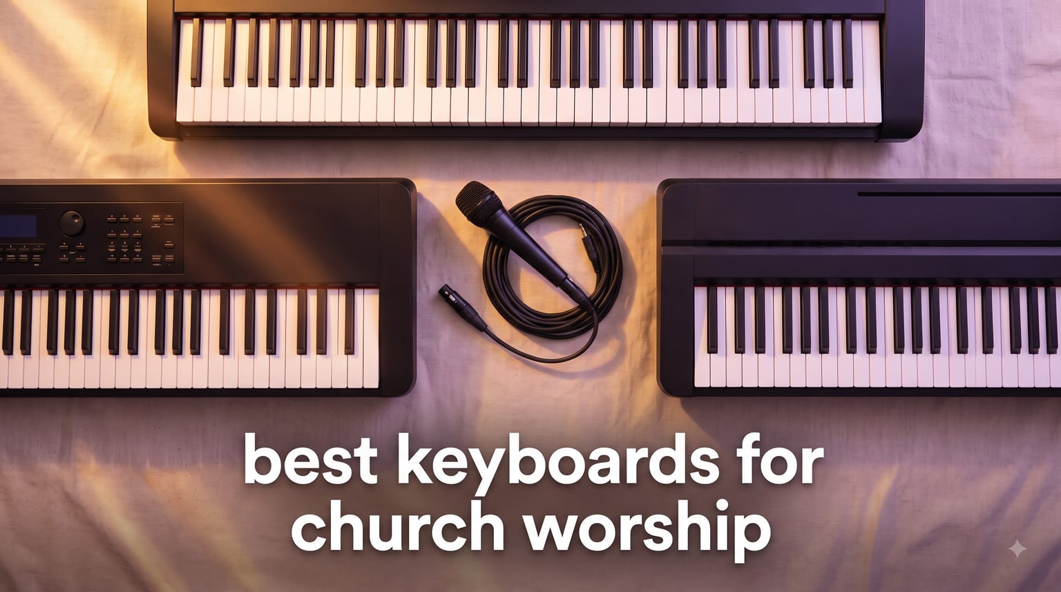 best keyboards for church worship
