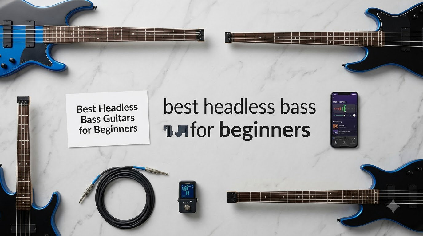best headless bass guitars for beginners