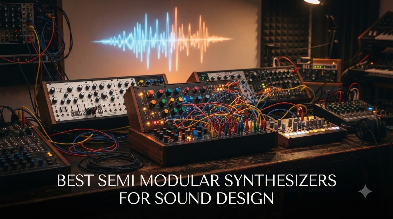 best semi modular synthesizers for sound design