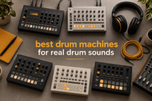 best drum machines for real drum sounds