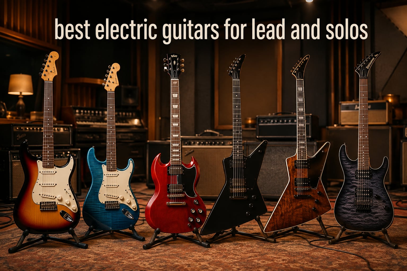 best electric guitars for lead and solos