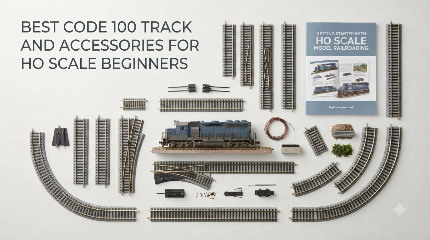 best code 100 track and accessories for ho scale beginners