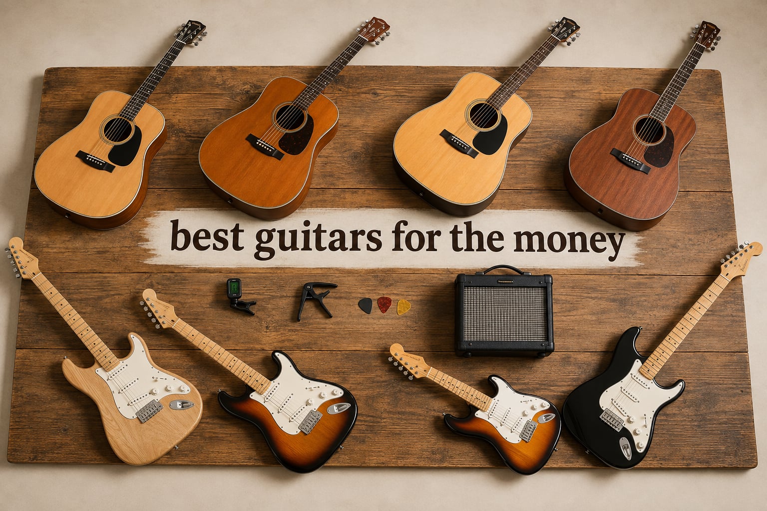 best guitars for the money