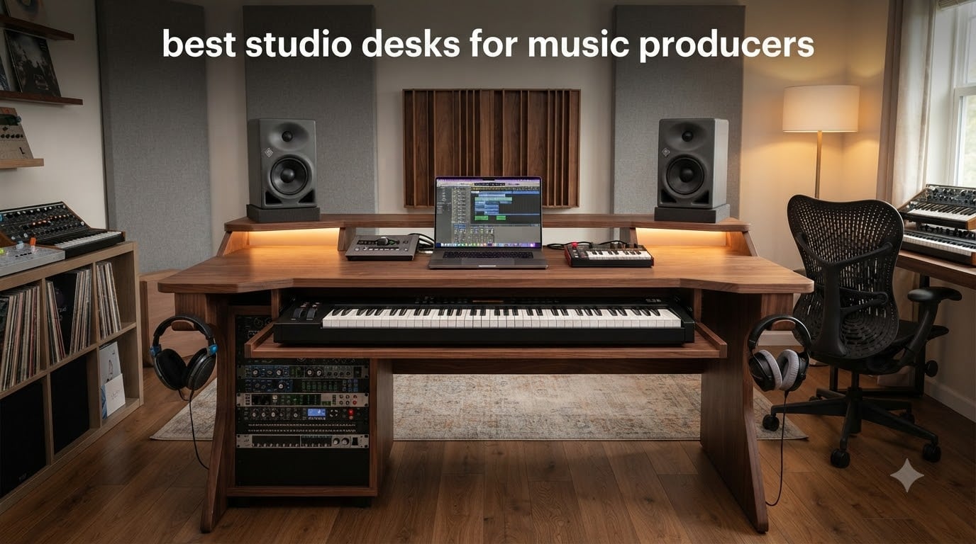 best studio desks for music producers