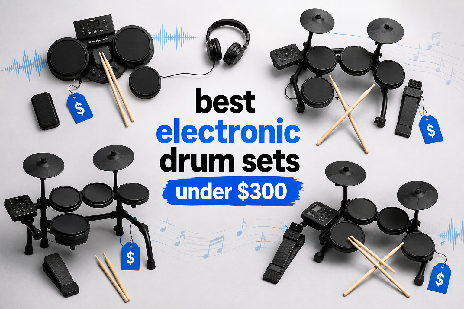 best electronic drum sets under $300