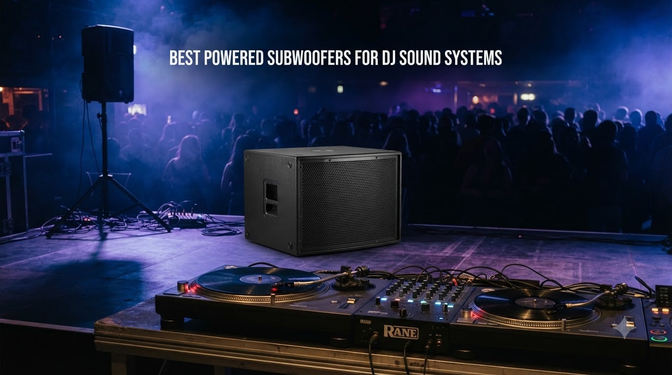 best powered subwoofers for dj sound systems