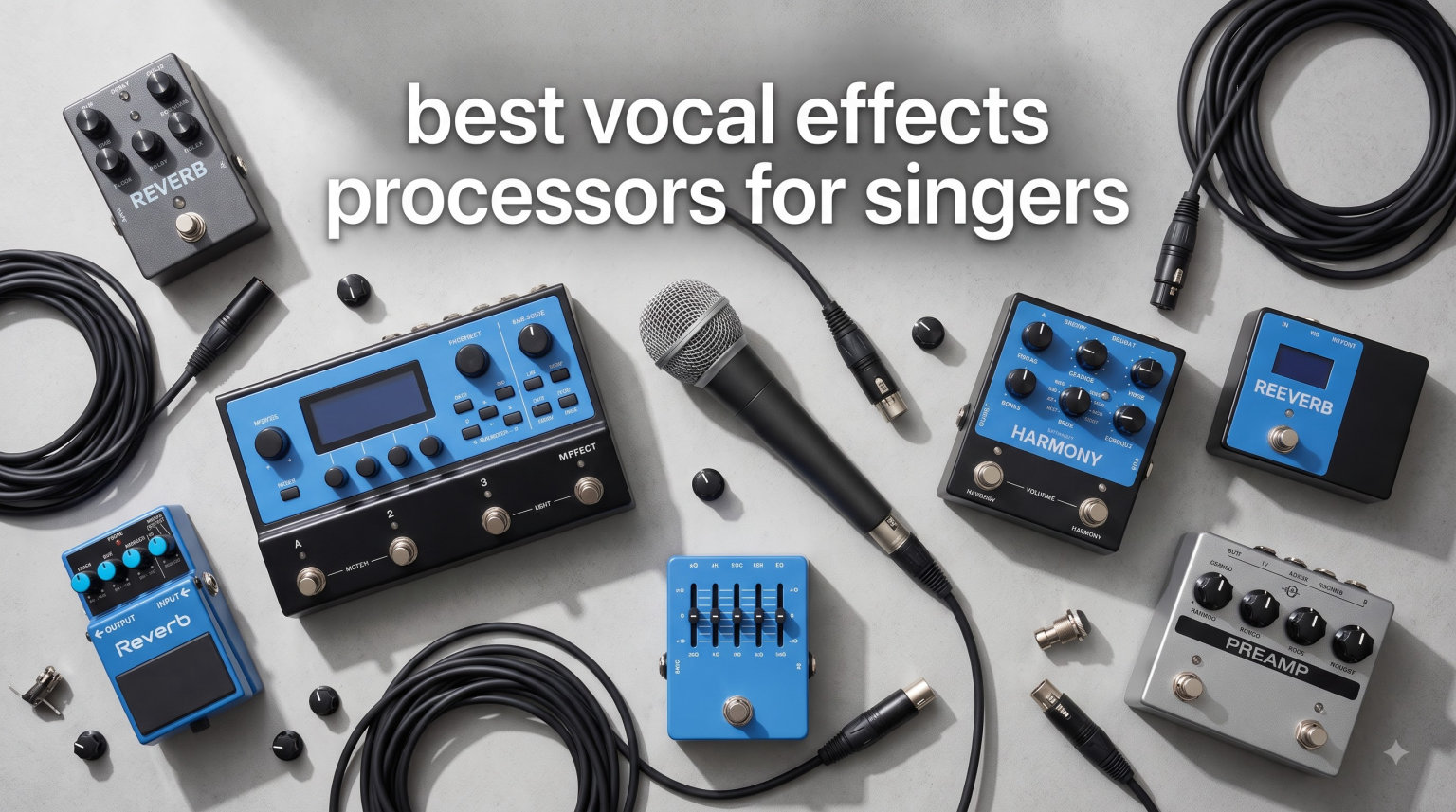 best vocal effects processors for singers