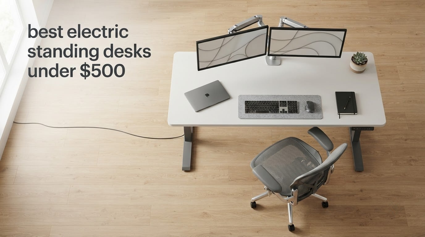 best electric standing desks under $500