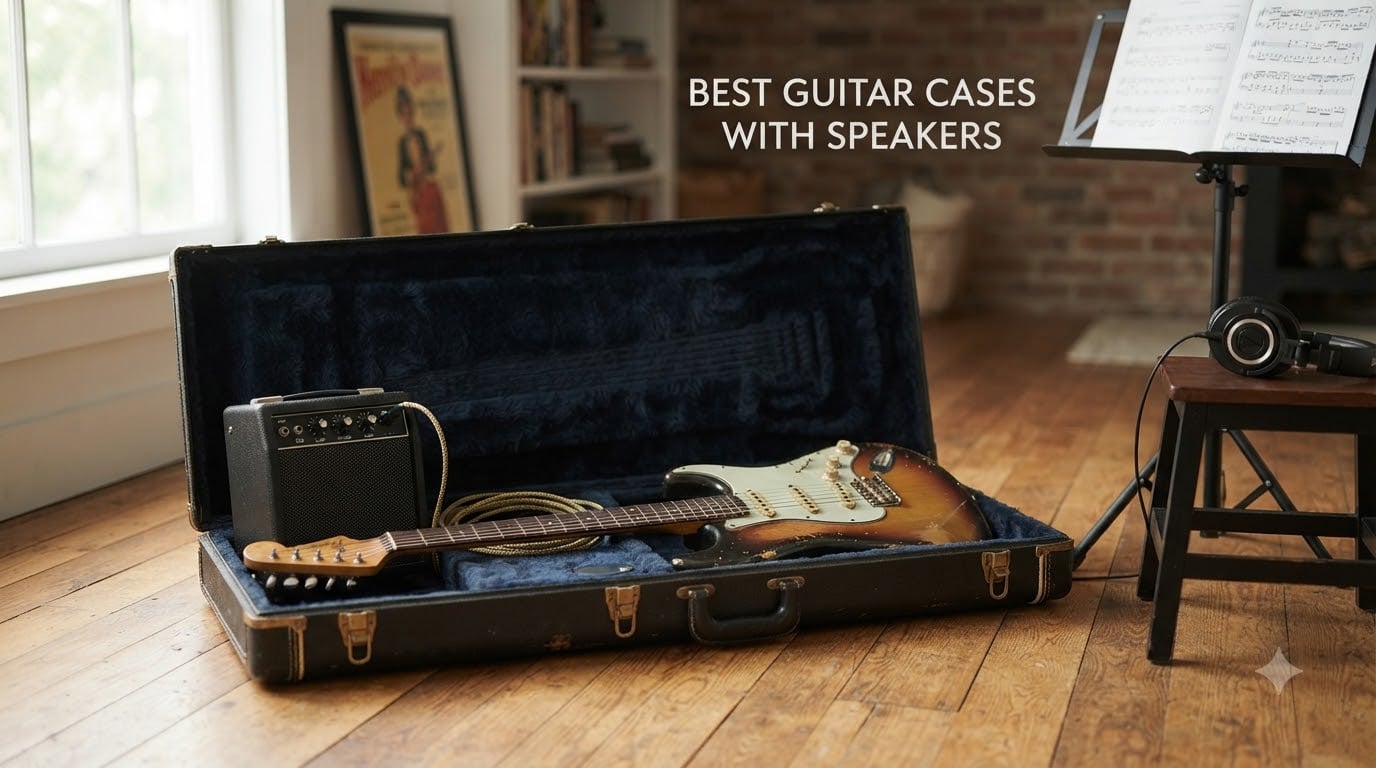 best guitar cases with speakers