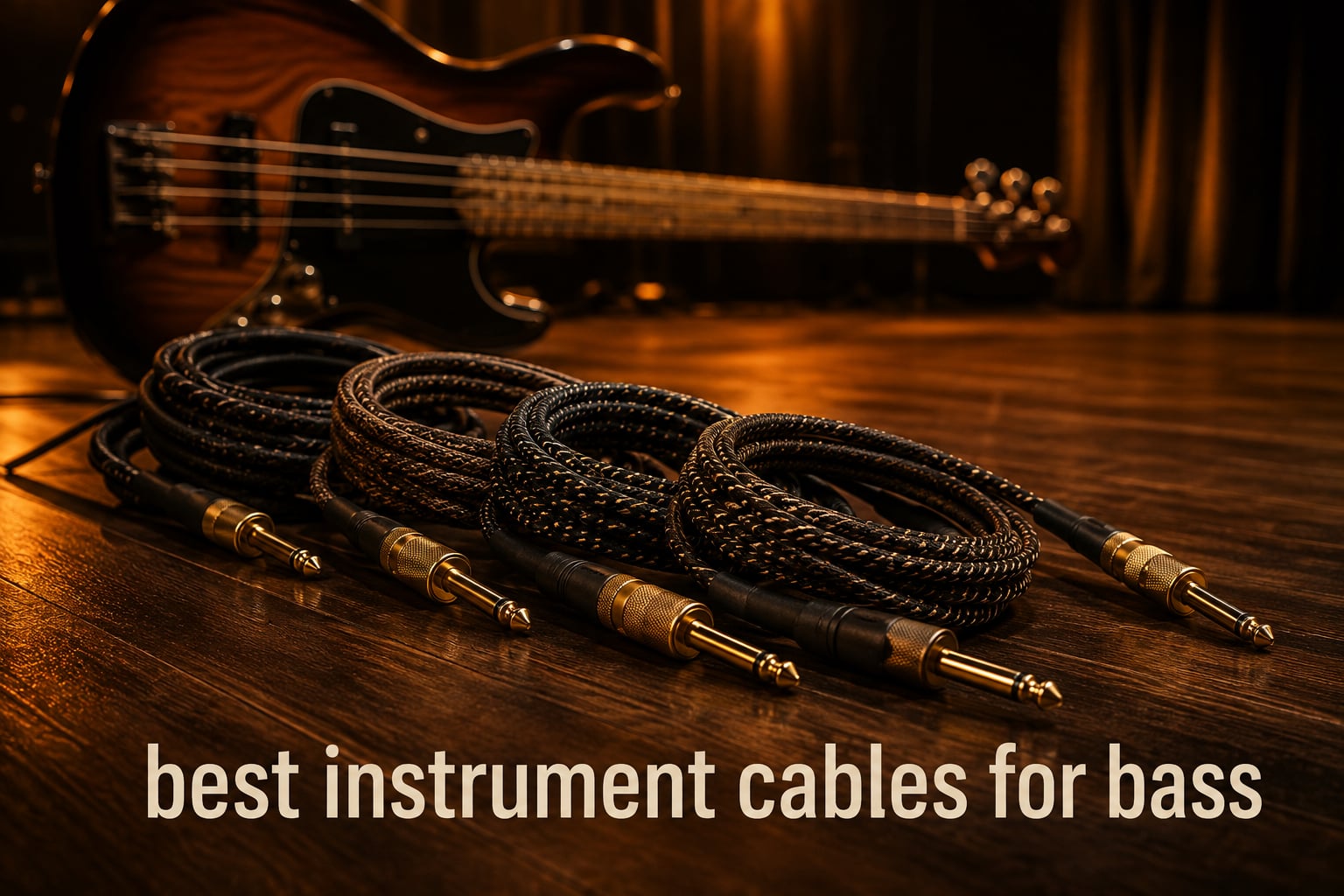 best instrument cables for bass