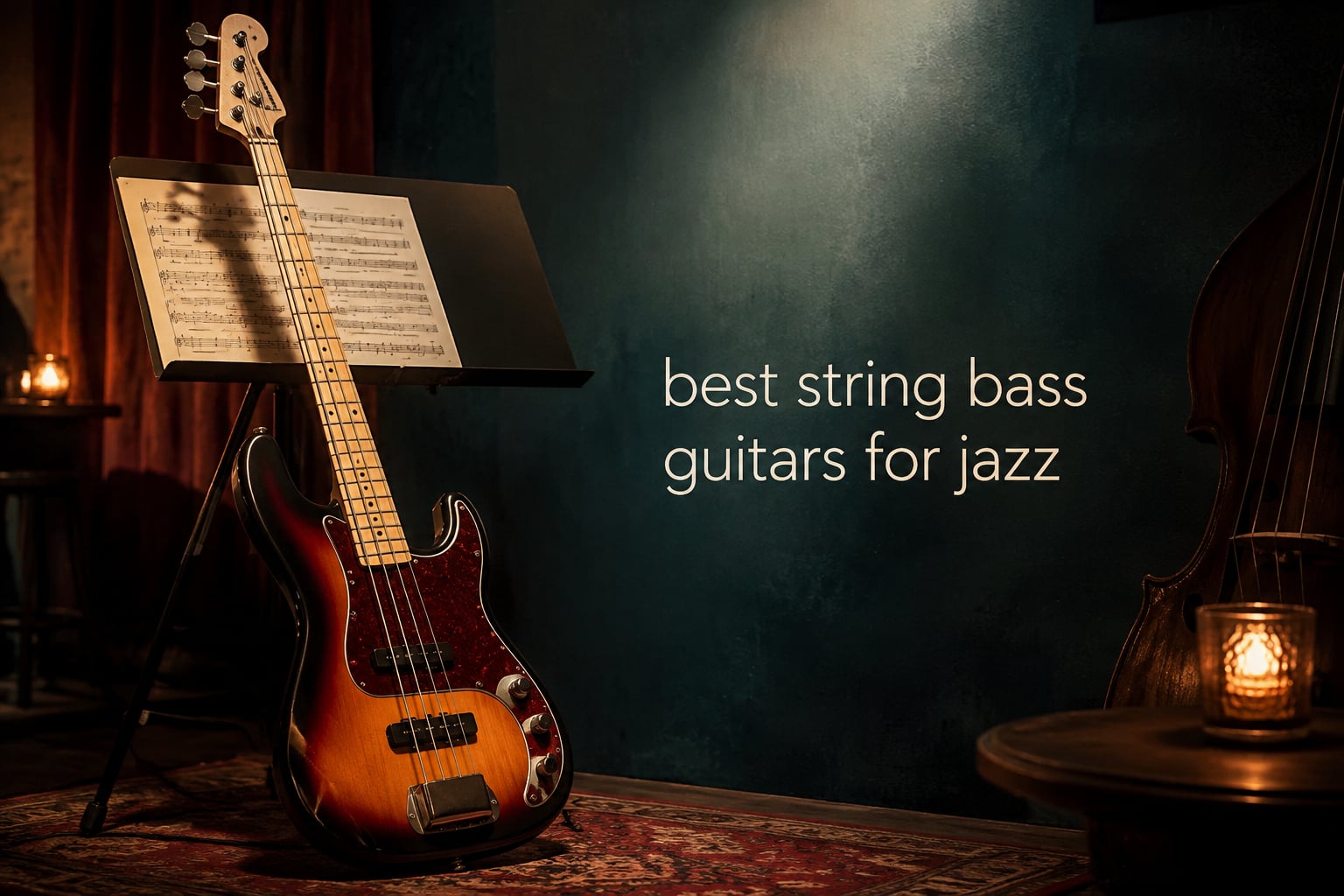 best string bass guitars for jazz