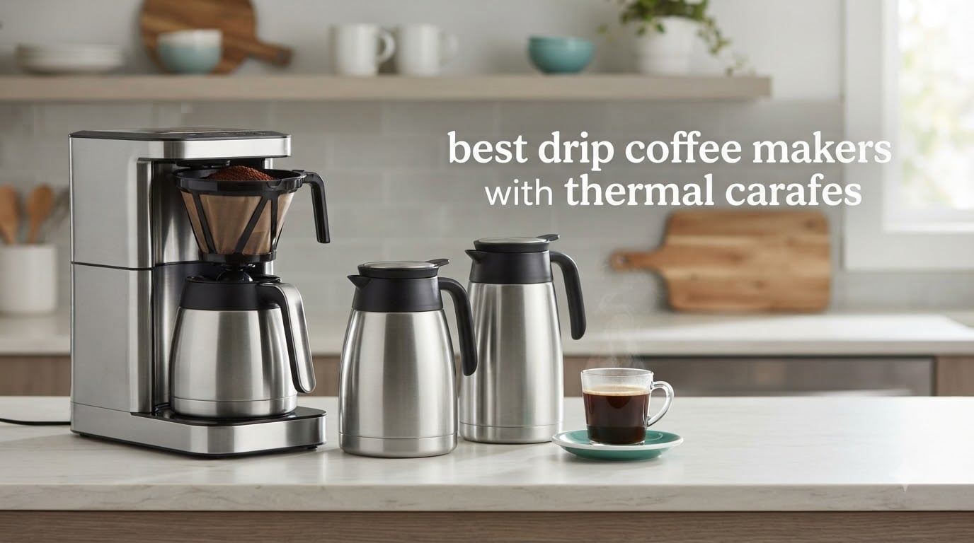 best drip coffee makers with thermal carafes