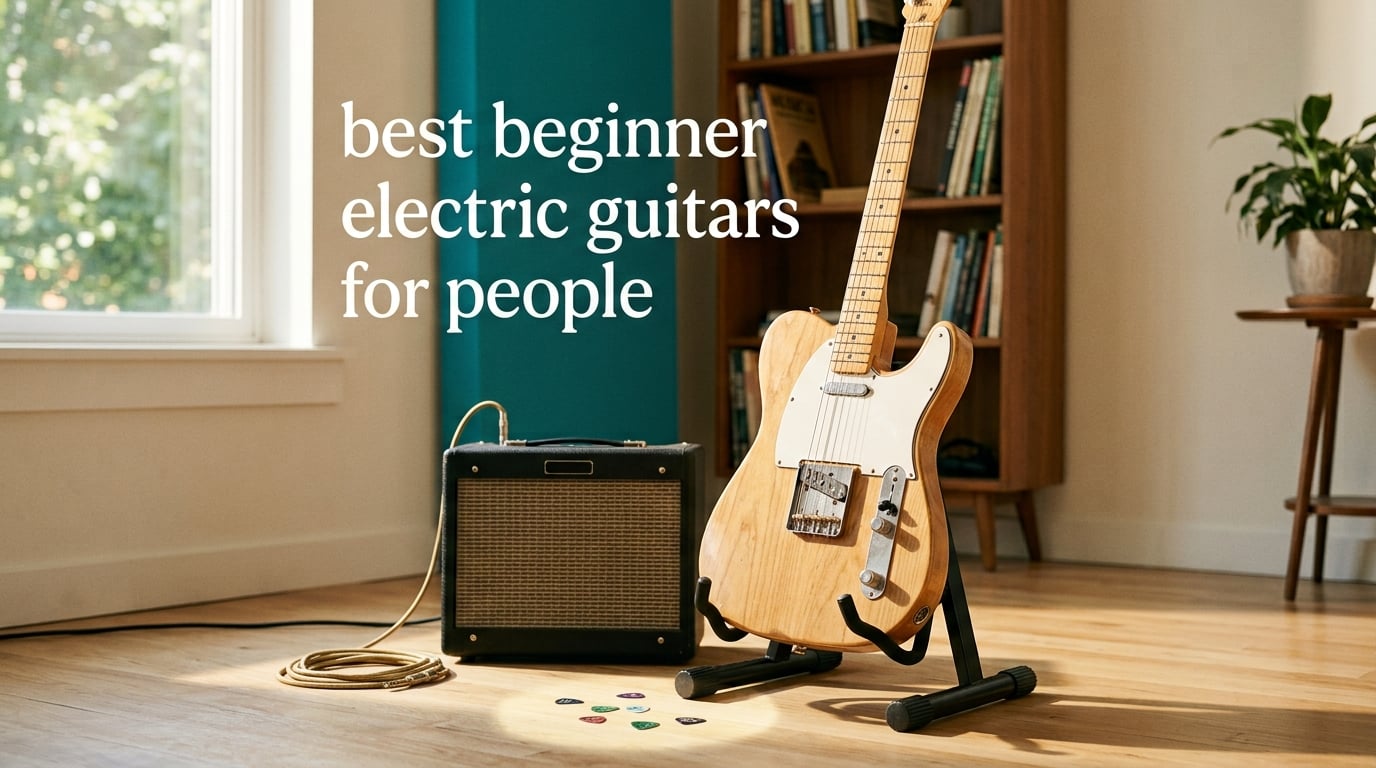 best beginner electric guitars for people