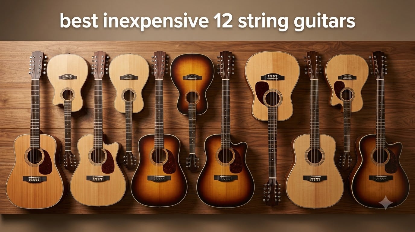 best inexpensive 12 string guitars