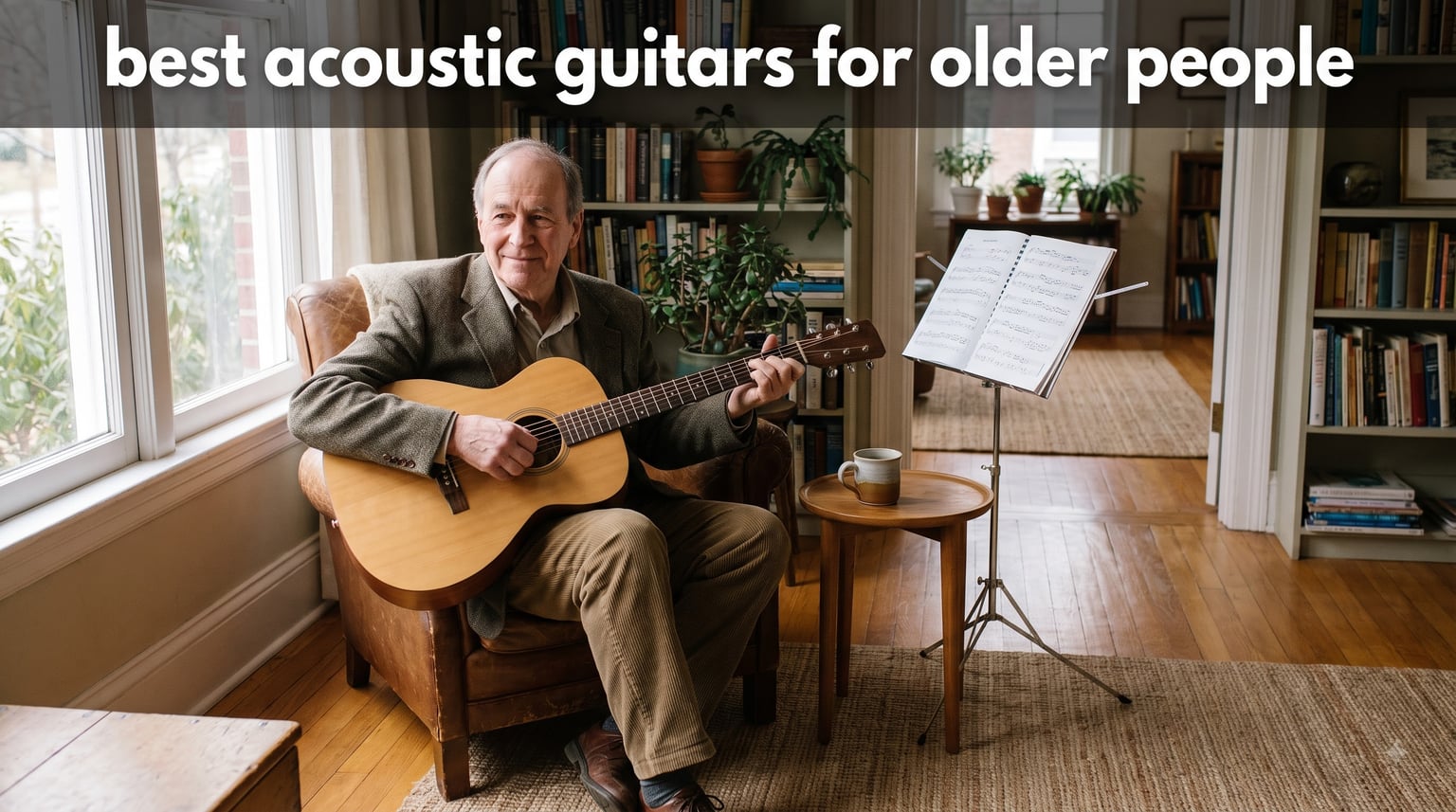 best acoustic guitars for older people