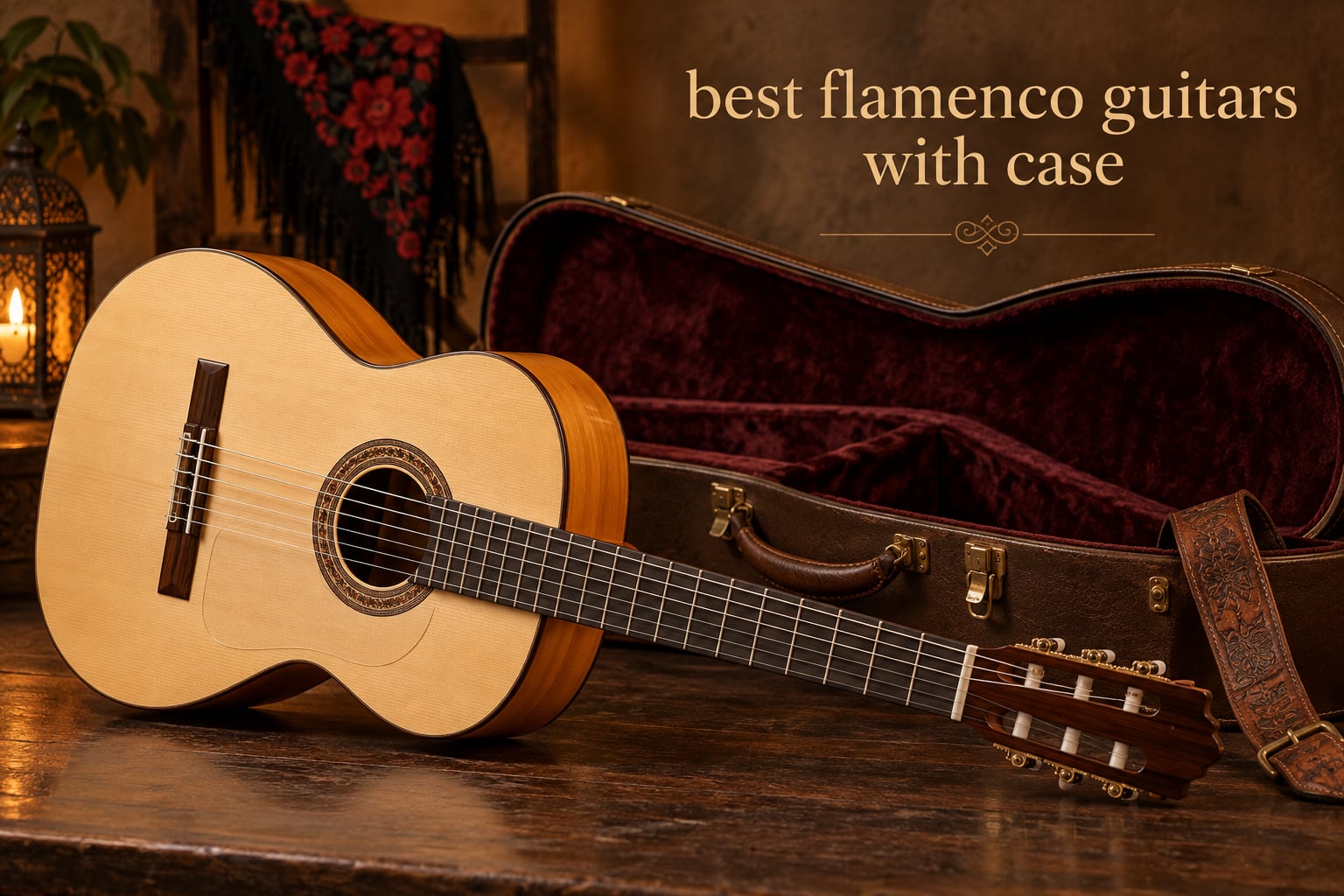best flamenco guitars with case