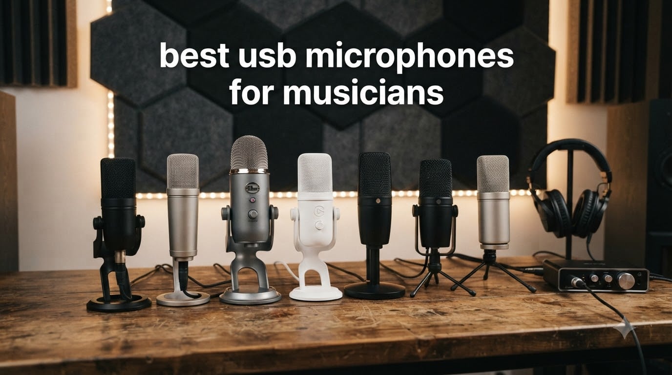 best usb microphones for musicians