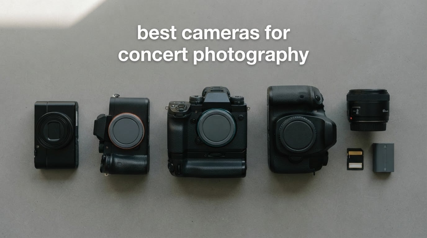 best cameras for concert photography
