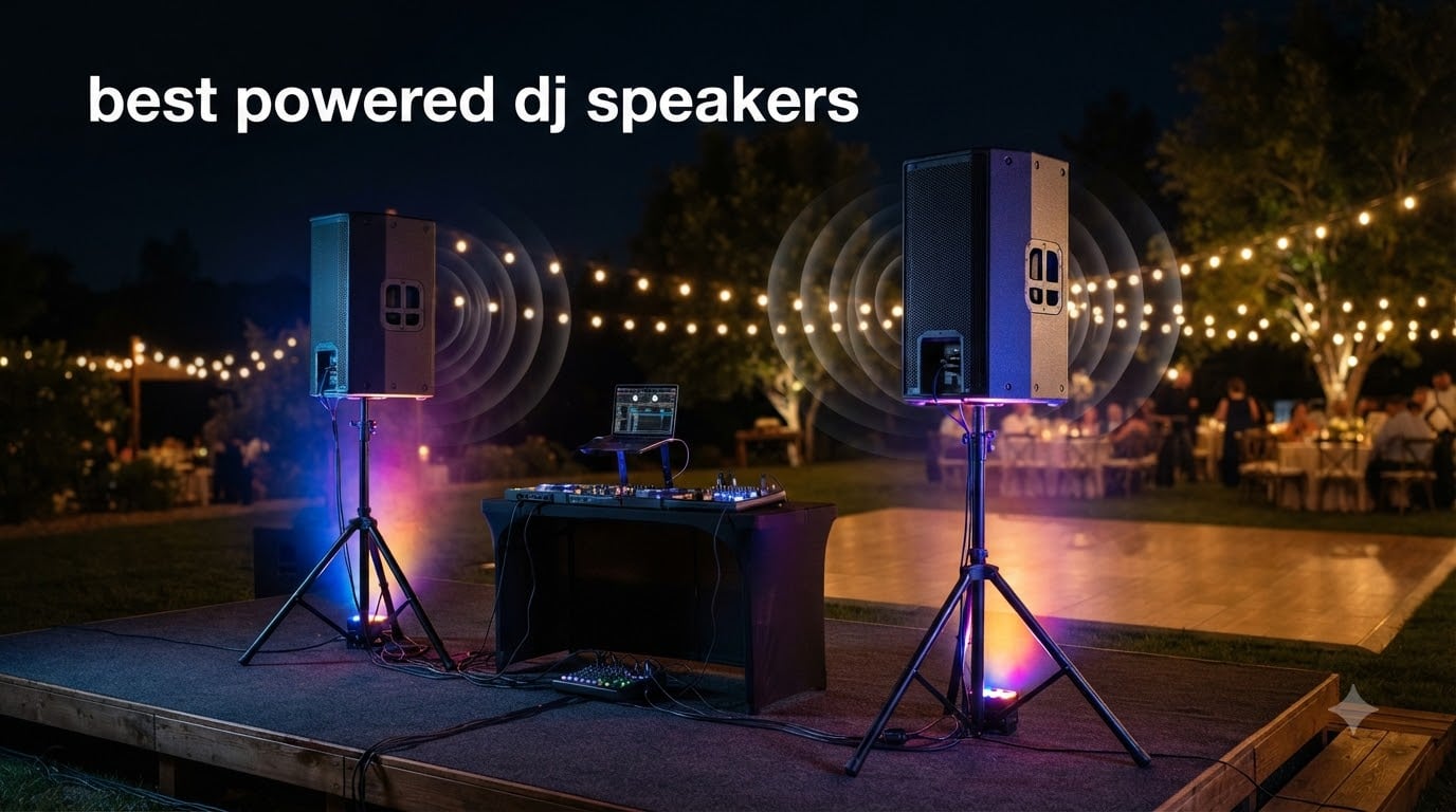 best powered dj speakers