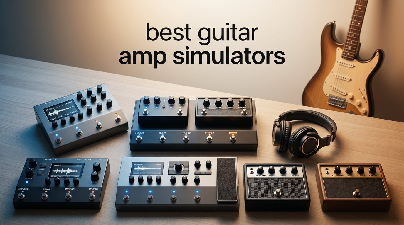 best guitars amp simulators
