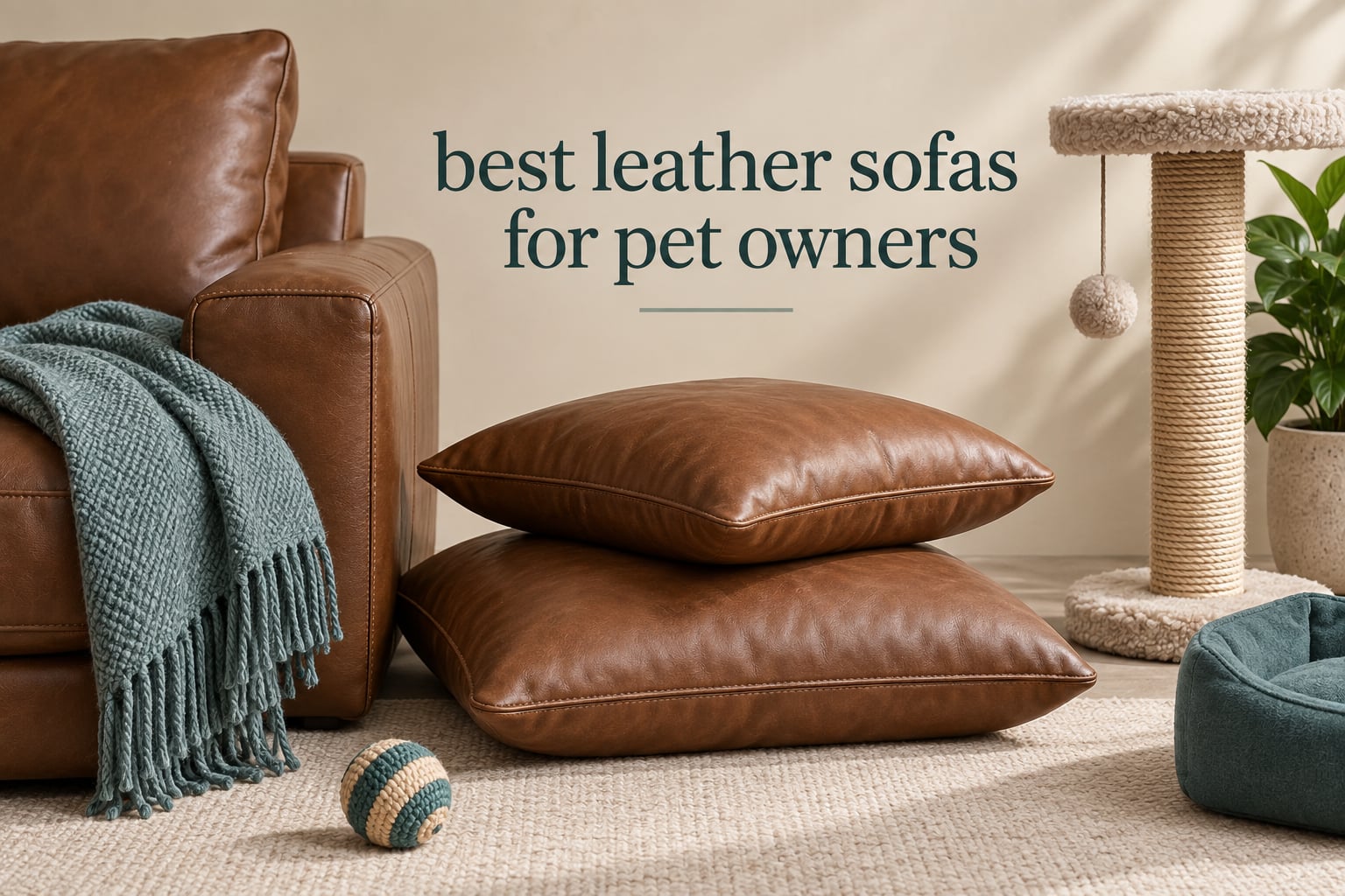 best leather sofas for pet owners