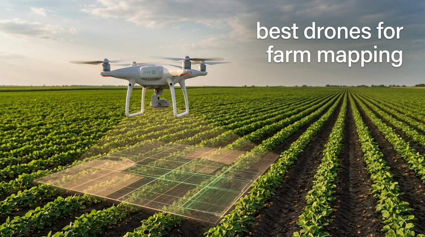 best drones for farm mapping