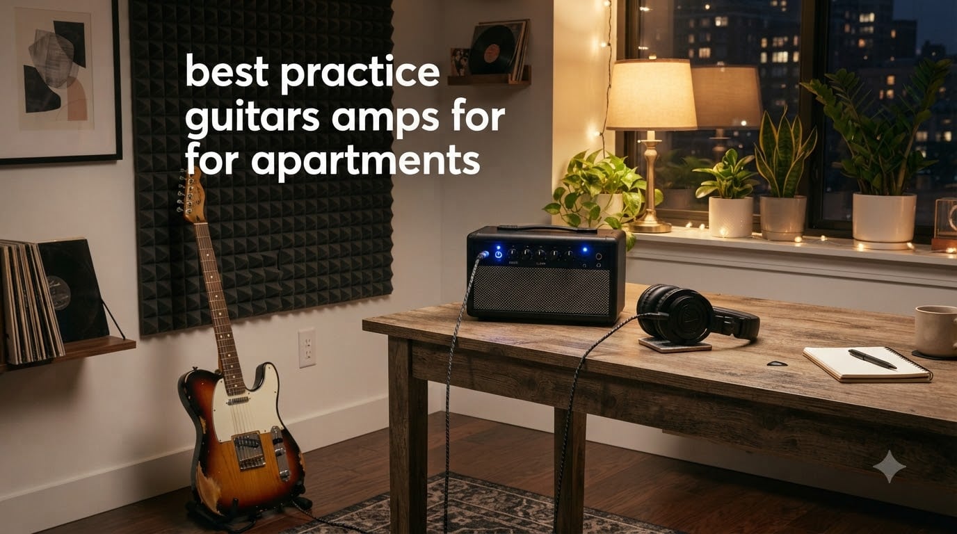 best practice guitars amps for apartments