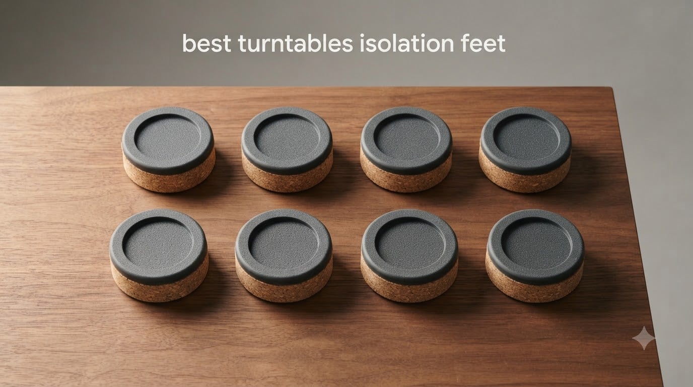 best turntables isolation feet