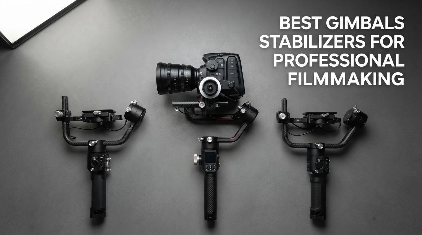 best gimbals stabilizers for professional filmmaking