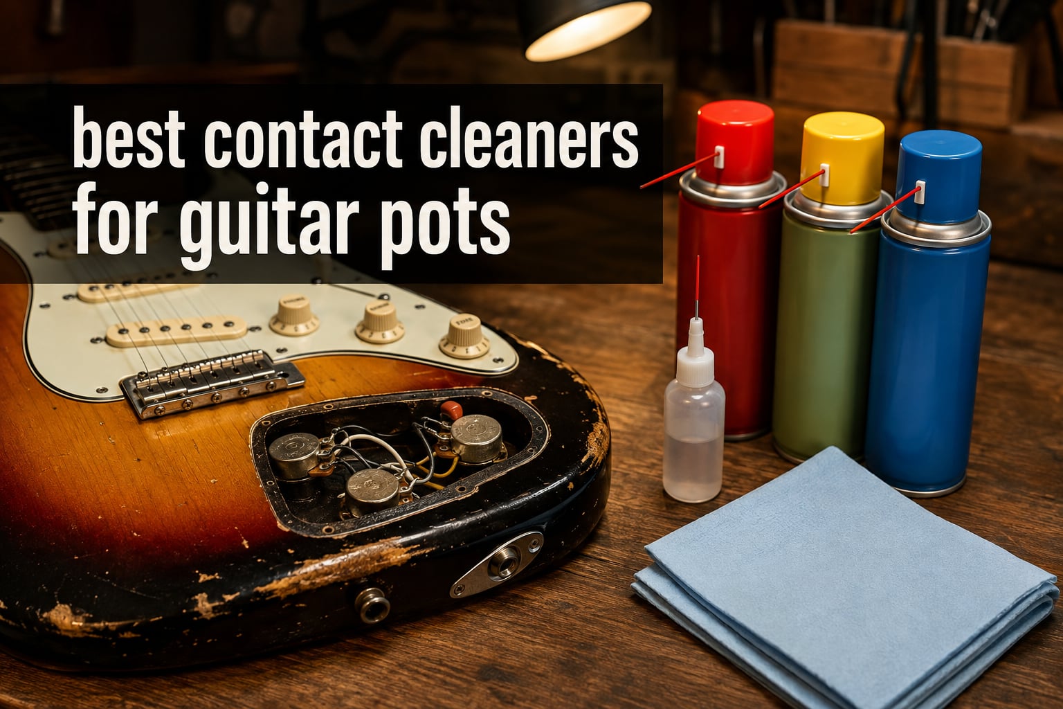 best contact cleaners for guitar pots