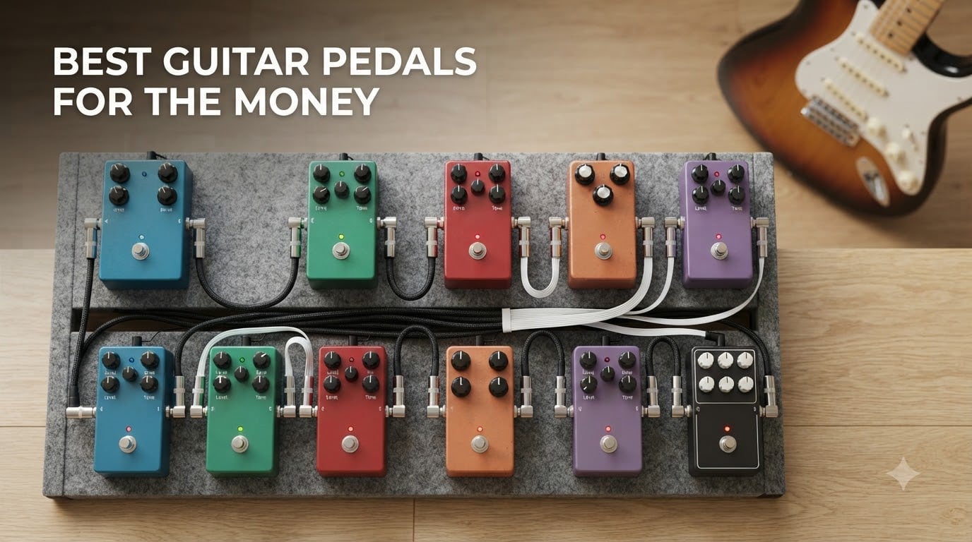 best guitars pedals for the money