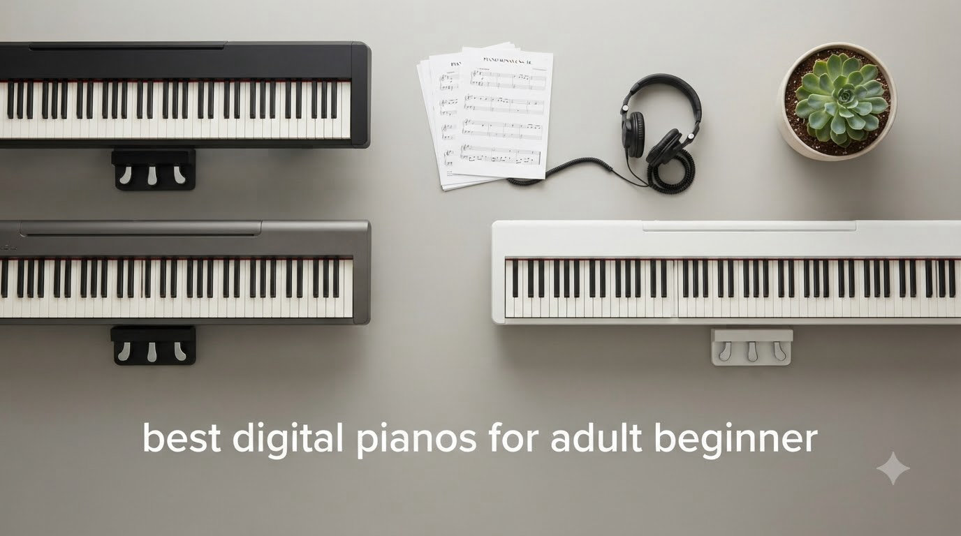 best digital pianos for adult beginner