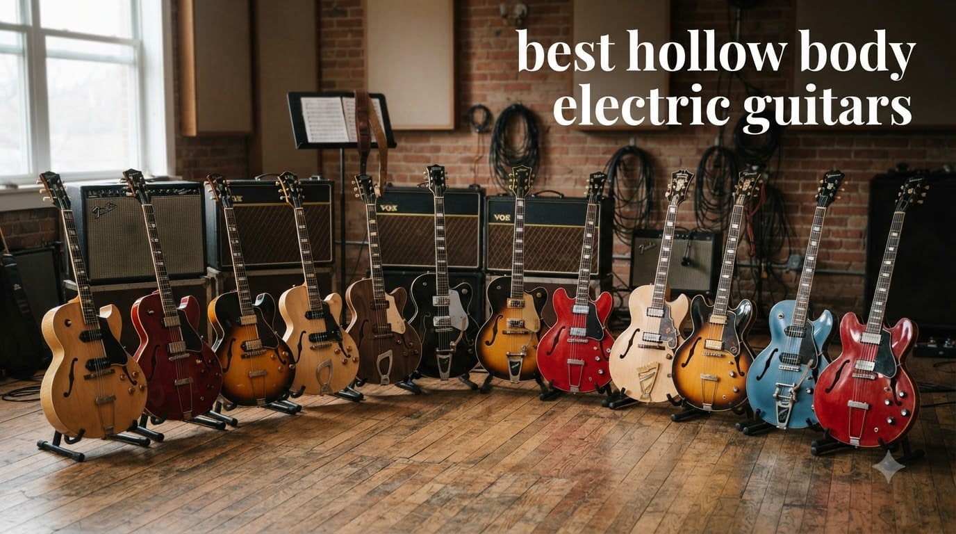 best hollow body electric guitars