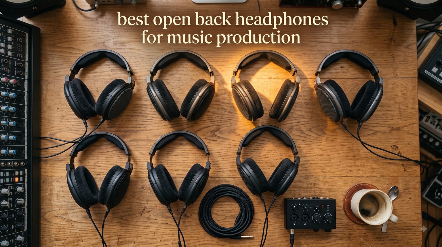 best open back headphones for music production
