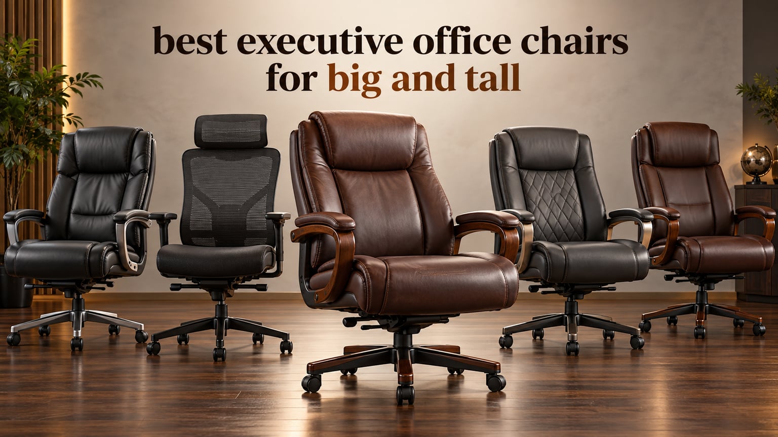 best executive office chairs for big and tall