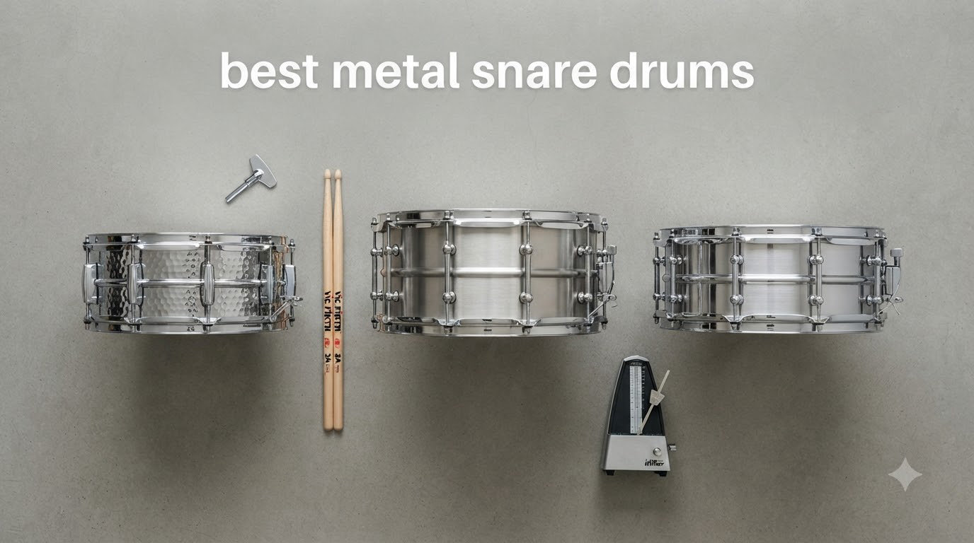 best metal snare drums