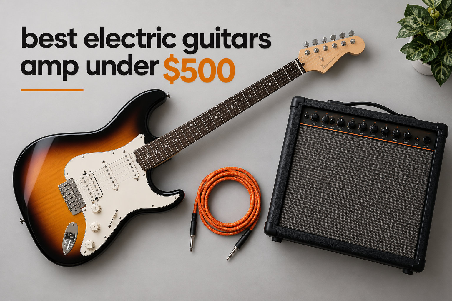 best electric guitars amp under $500