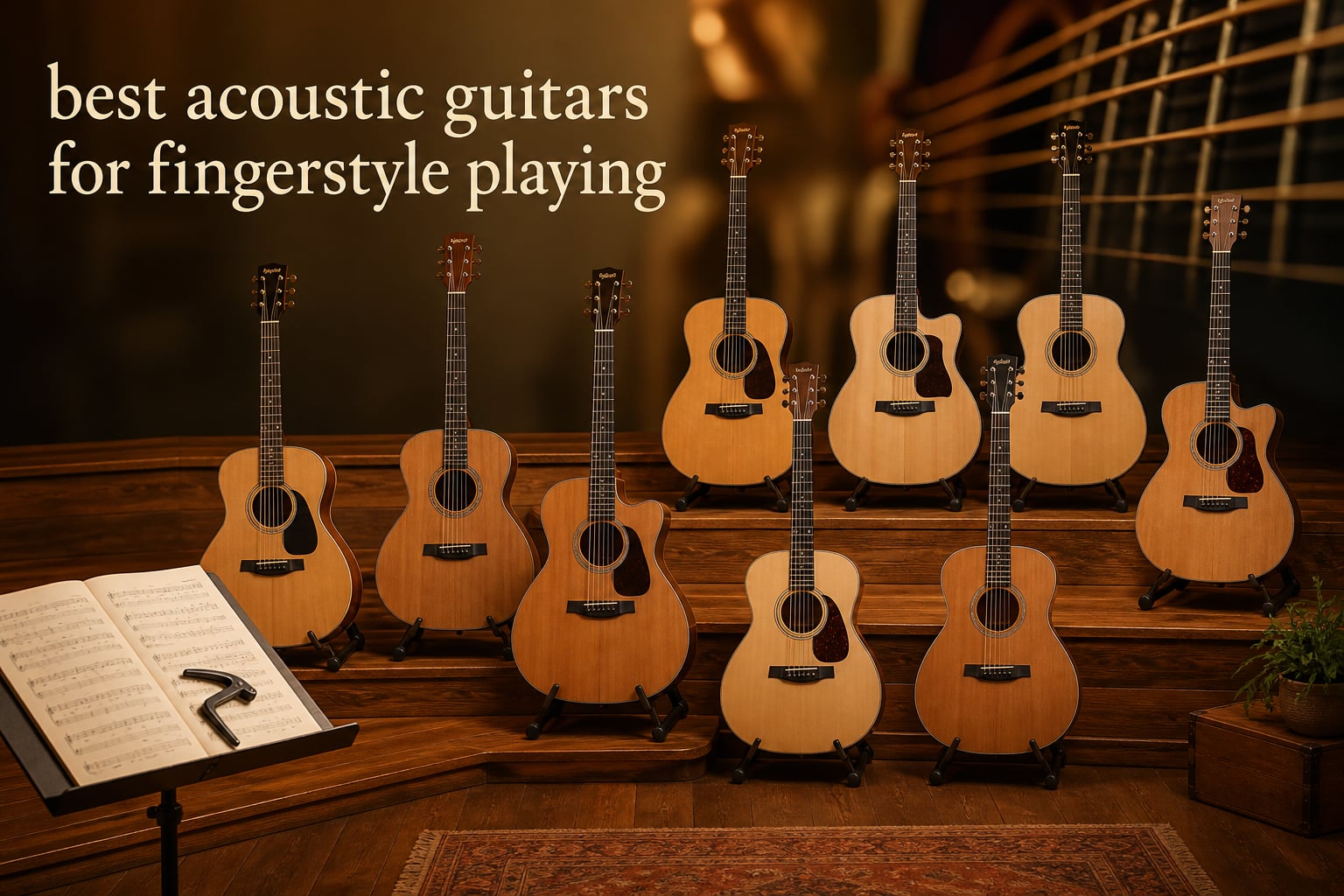best acoustic guitars for fingerstyle playing