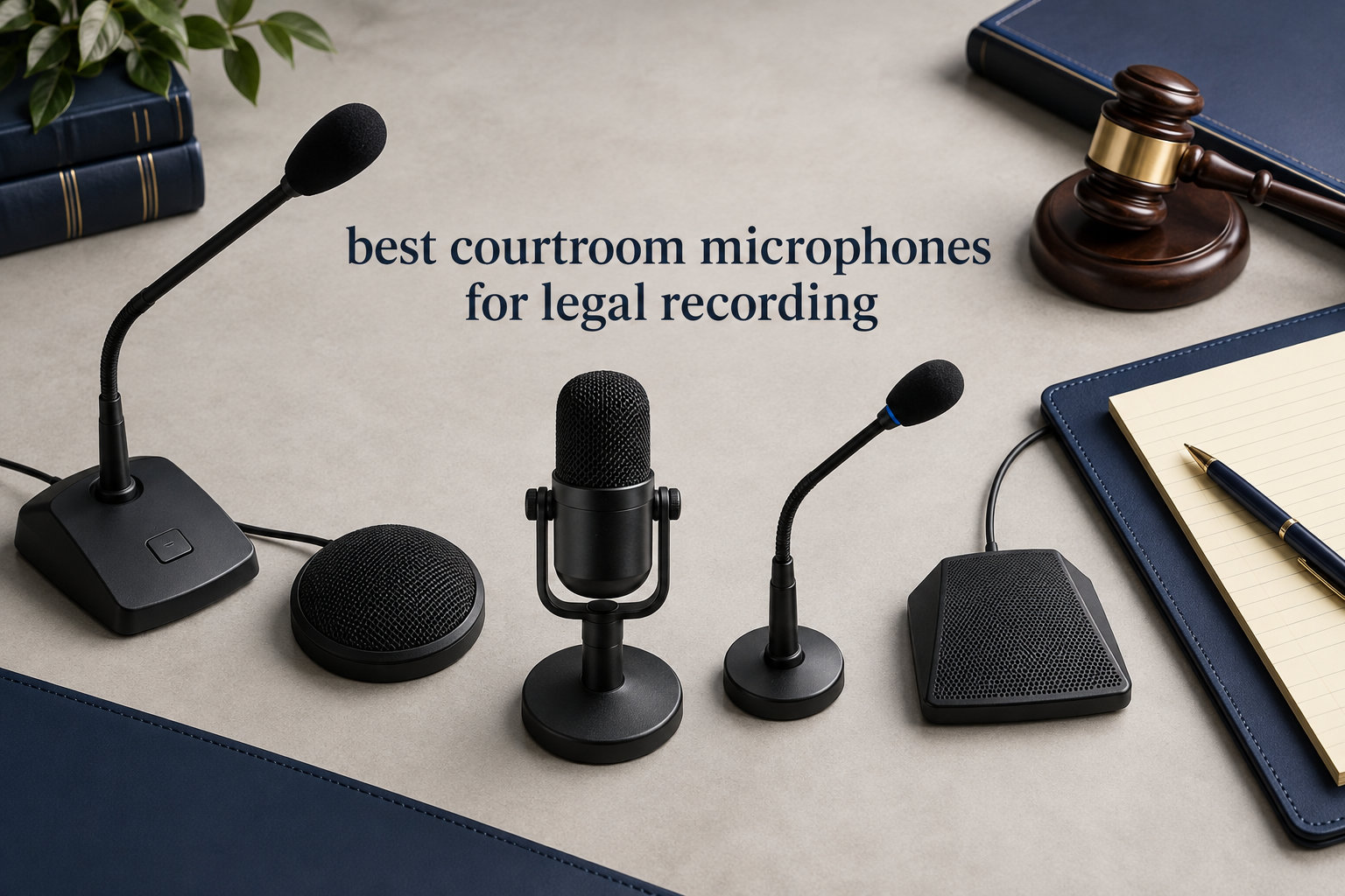 best courtroom microphones for legal recording