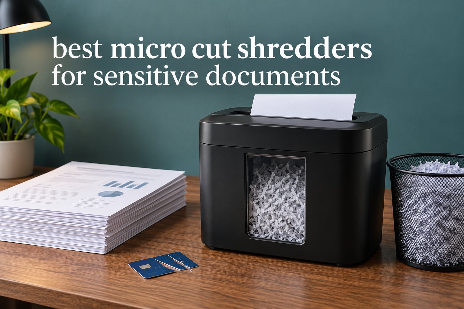 best micro cut shredders for sensitive documents