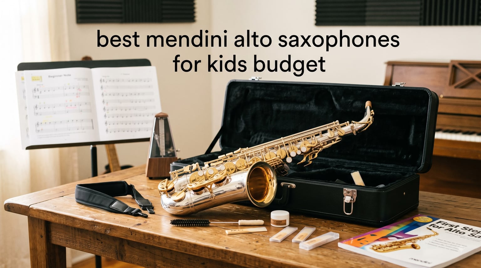 best mendini alto saxophones for kids budget