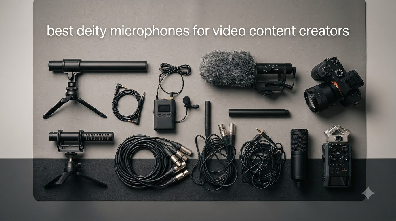 best deity microphones for video content creators