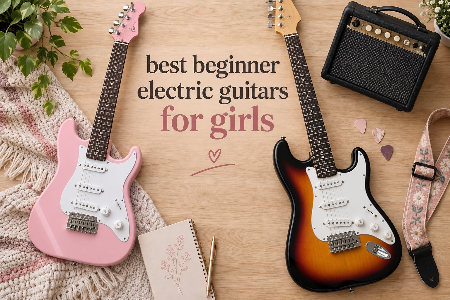 best beginner electric guitars for girls