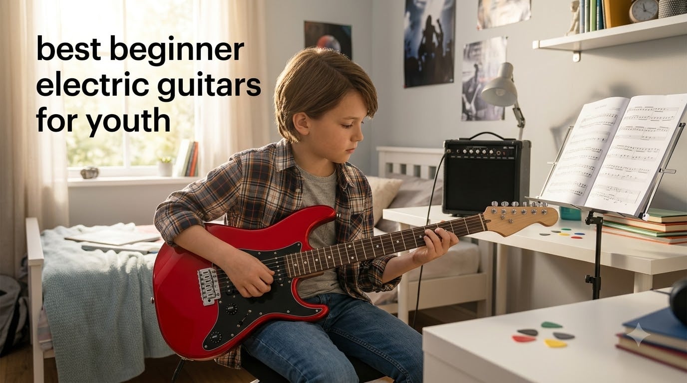 best beginner electric guitars for youth