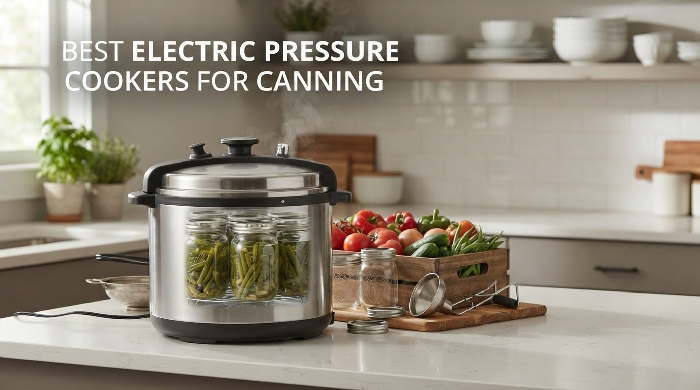 best electric pressure cookers for canning